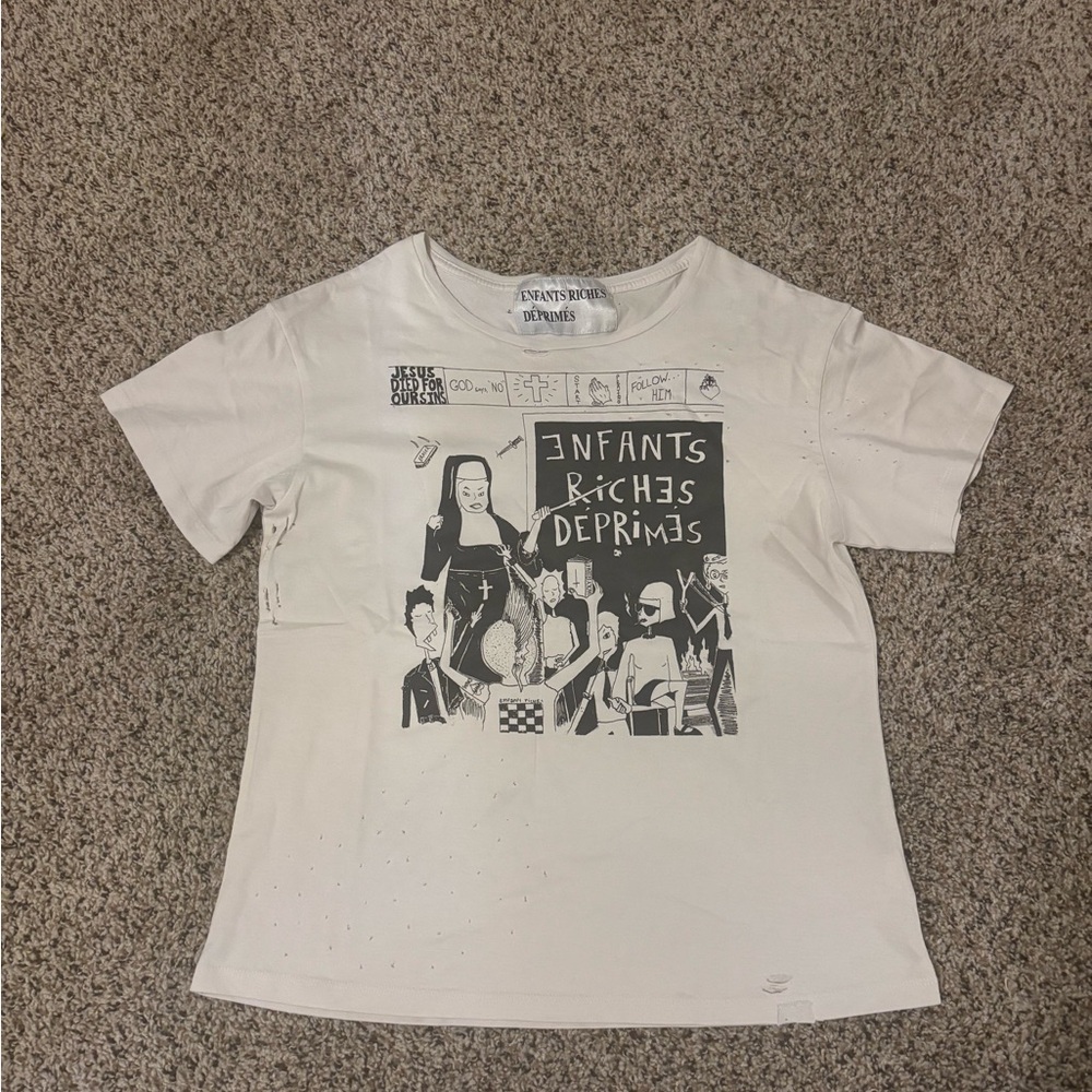 ENFANTS RICHES DEPRIMES “JESUS SAVES”  GRAPHIC TEE